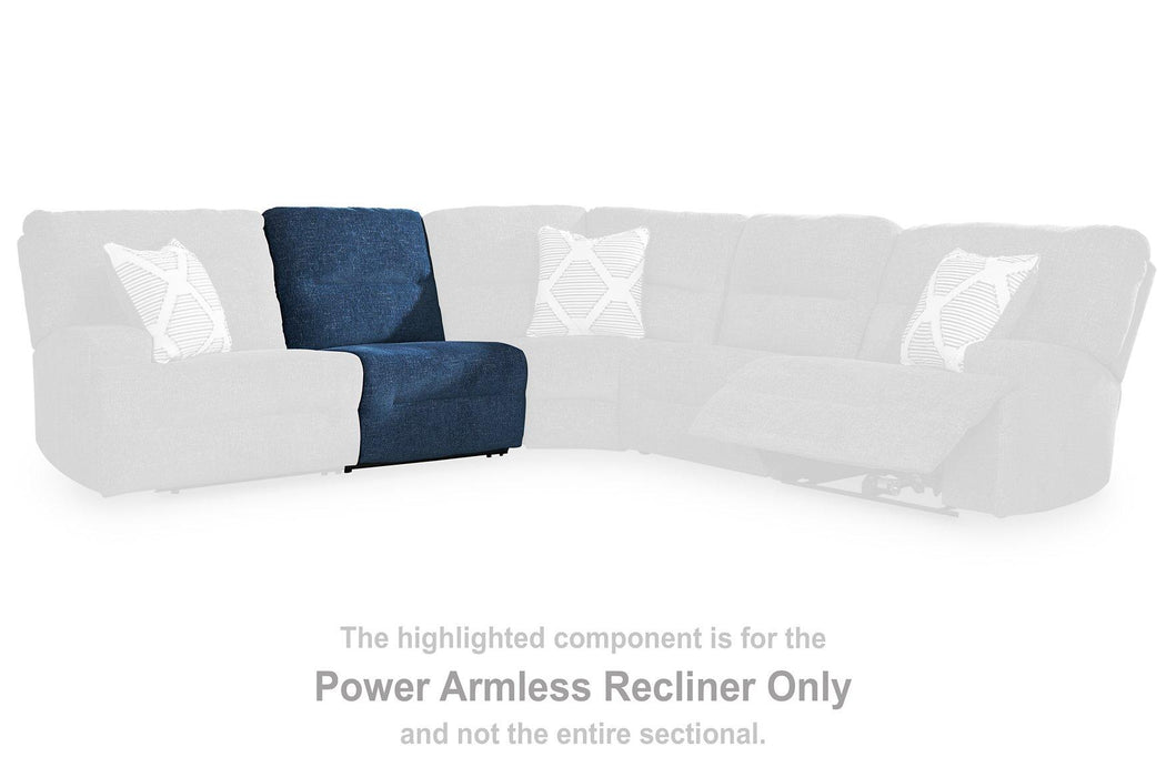 Acklen Place Power Reclining Sectional with Chaise - Vicars Furniture (McAlester, OK)