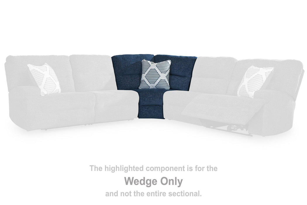 Acklen Place Power Reclining Sectional with Chaise - Vicars Furniture (McAlester, OK)