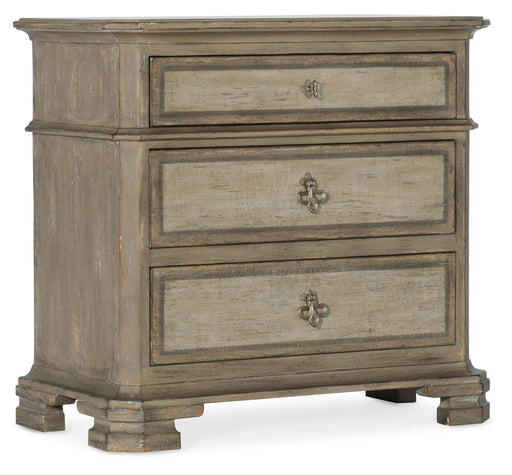 Alfresco Palmieri Three-Drawer Nightstand - Vicars Furniture (McAlester, OK)