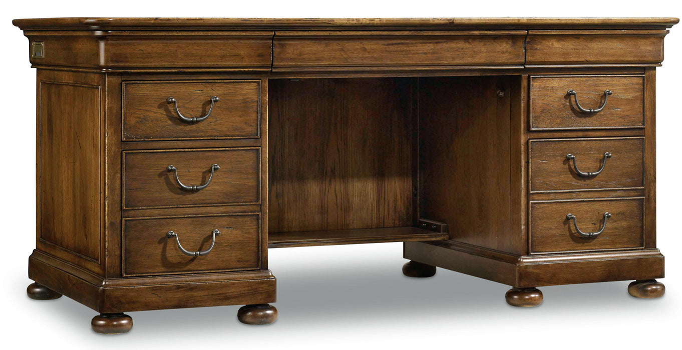 Archivist Executive Desk - Vicars Furniture (McAlester, OK)