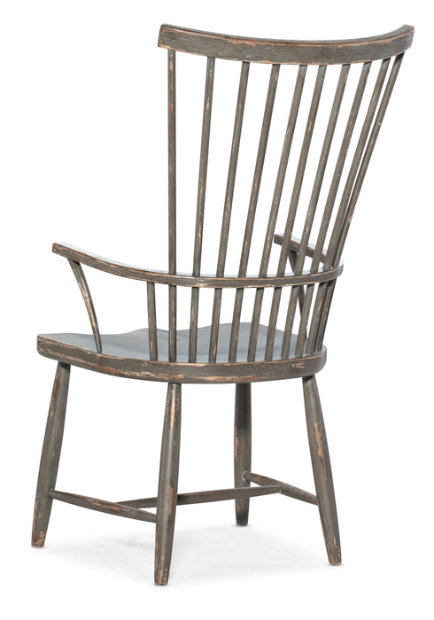 Alfresco Marzano Windsor Arm Chair - 2 per carton/price ea - Vicars Furniture (McAlester, OK)