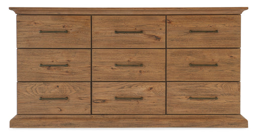 Big Sky Nine Drawer Dresser - Vicars Furniture (McAlester, OK)