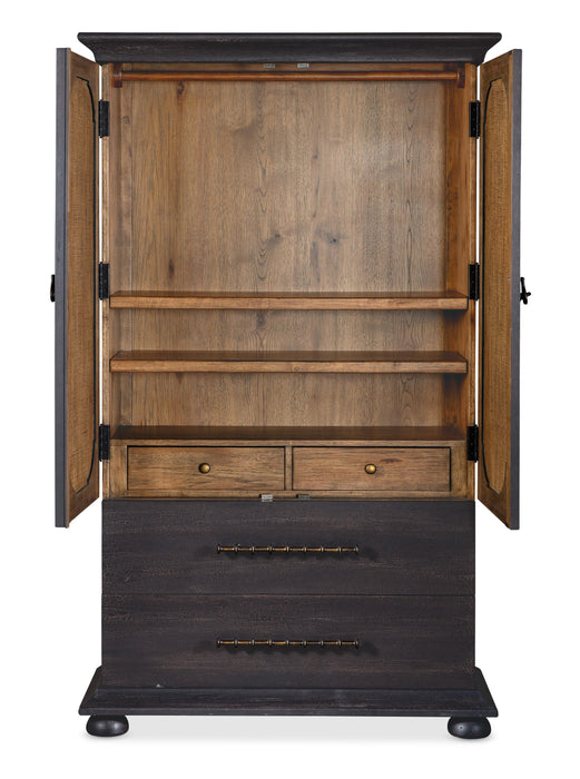 Big Sky Small Wardrobe - Vicars Furniture (McAlester, OK)