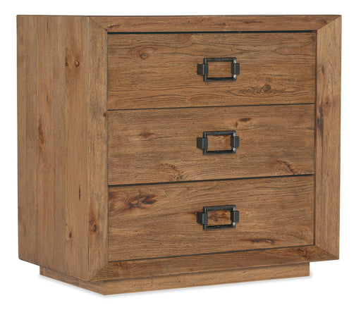 Big Sky Three Drawer Nightstand - 6700-90015-80 - Vicars Furniture (McAlester, OK)