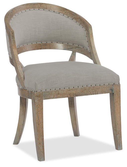 Boheme Garnier Barrel Back Chair - 2 per carton/price ea - Vicars Furniture (McAlester, OK)