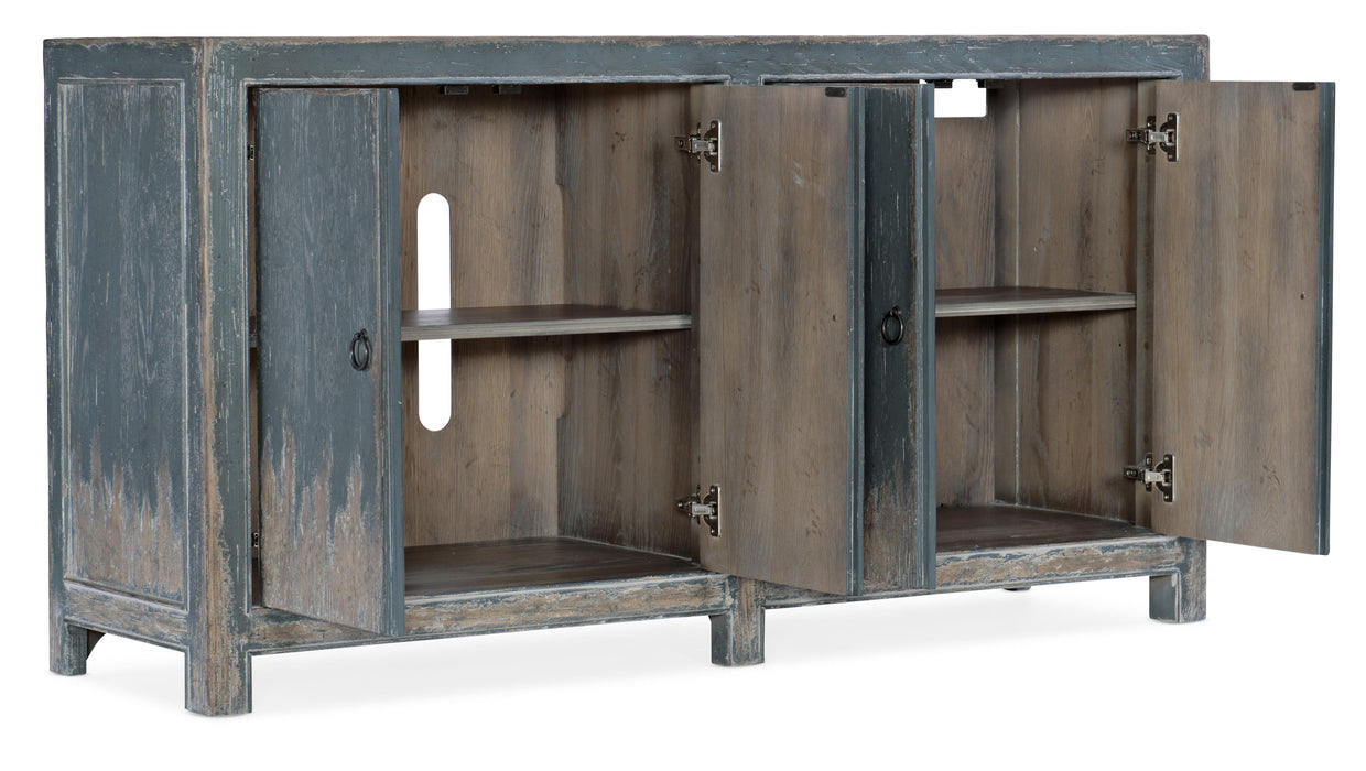 Boheme Four Door Media Console - Vicars Furniture (McAlester, OK)