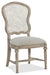 Boheme Gaston Metal Back Side Chair - 2 per carton/price ea - Vicars Furniture (McAlester, OK)