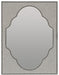 Boheme Nourmand Linen Wrapped Mirror - Vicars Furniture (McAlester, OK)