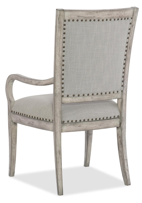 Boheme Vitton Upholstered Arm Chair - 2 per carton/price ea - Vicars Furniture (McAlester, OK)