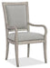 Boheme Vitton Upholstered Arm Chair - 2 per carton/price ea - Vicars Furniture (McAlester, OK)