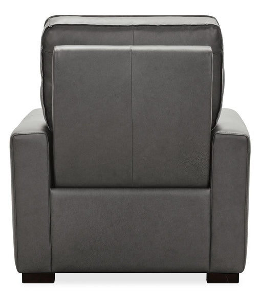 Braeburn Leather Recliner w/PWR Headrest - Vicars Furniture (McAlester, OK)