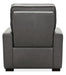 Braeburn Leather Recliner w/PWR Headrest - Vicars Furniture (McAlester, OK)