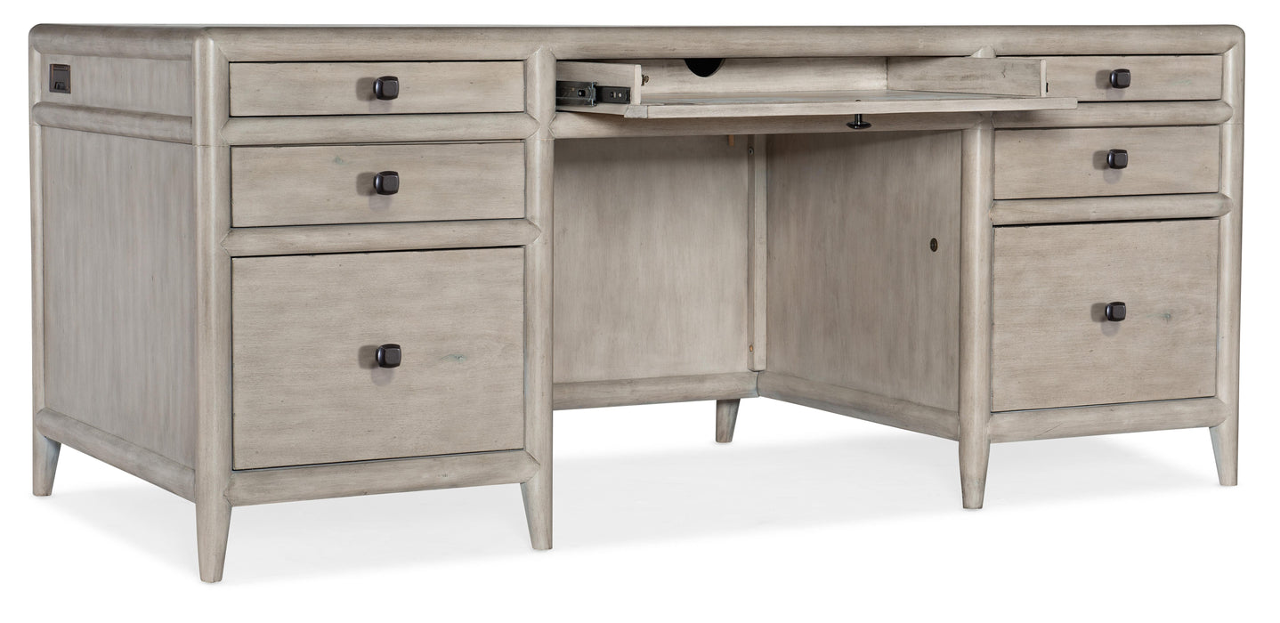 Burnham Executive Desk - Vicars Furniture (McAlester, OK)