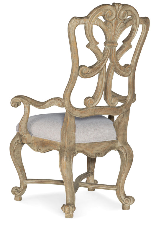 Castella Wood Back Arm Chair-2 per ctn/price ea - Vicars Furniture (McAlester, OK)