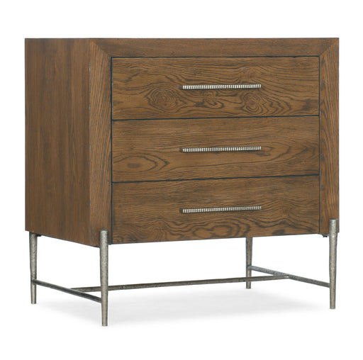 Chapman Three-Drawer Nightstand - 6033-90116-85 - Vicars Furniture (McAlester, OK)
