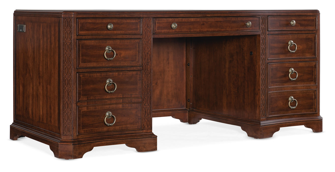 Charleston Executive Desk - Vicars Furniture (McAlester, OK)