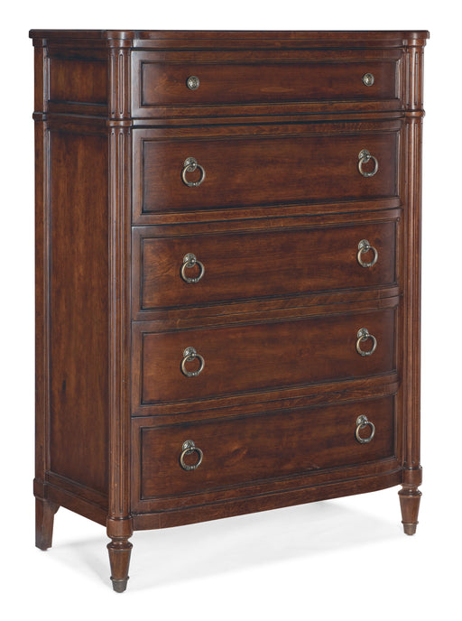 Charleston Five-Drawer Chest - 6750-90010-85 - Vicars Furniture (McAlester, OK)