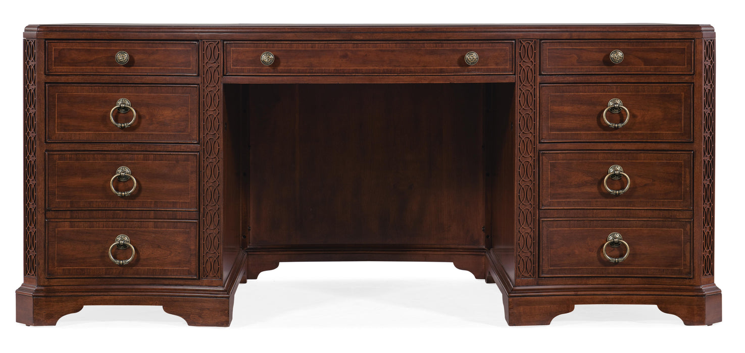 Charleston Executive Desk - Vicars Furniture (McAlester, OK)