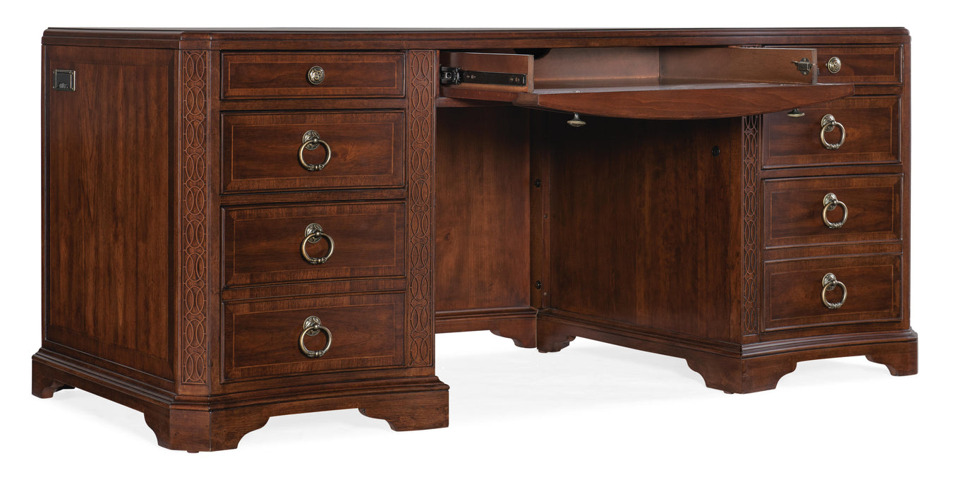 Charleston Executive Desk - Vicars Furniture (McAlester, OK)