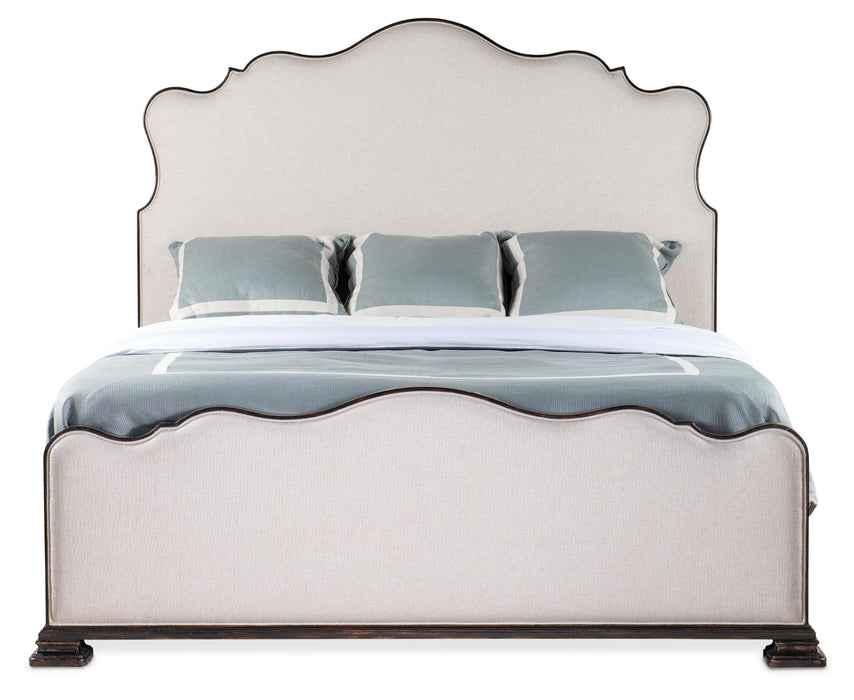 Charleston King Upholstered Bed - Vicars Furniture (McAlester, OK)