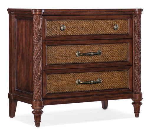 Charleston Three-Drawer Nightstand - 6750-90316-85 - Vicars Furniture (McAlester, OK)