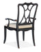 Charleston Upholstered Seat Arm Chair-2 per carton/price ea - 6750-75300-97 - Vicars Furniture (McAlester, OK)