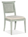 Charleston Upholstered Seat Side Chair-2 per carton/price ea - 6750-75410-40 - Vicars Furniture (McAlester, OK)
