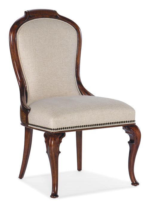 Charleston Upholstered Side Chair-2 per carton/price ea - Vicars Furniture (McAlester, OK)