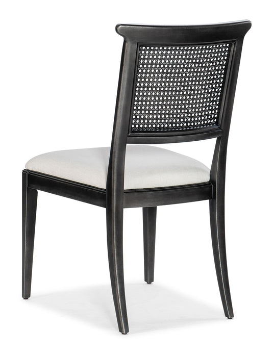 Charleston Upholstered Seat Side Chair-2 per carton/price ea - 6750-75410-95 - Vicars Furniture (McAlester, OK)
