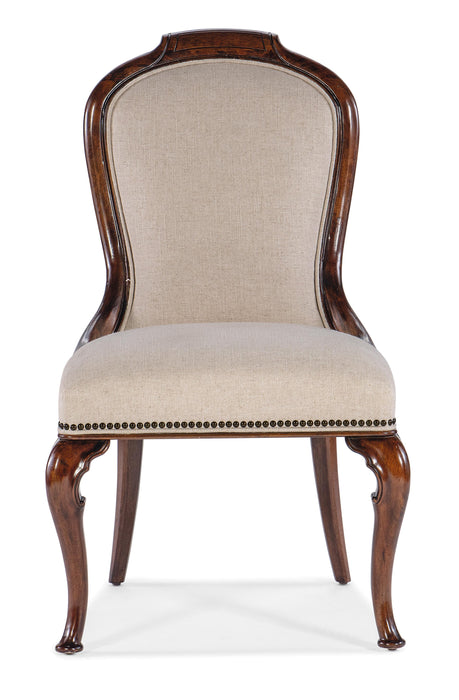 Charleston Upholstered Side Chair-2 per carton/price ea - Vicars Furniture (McAlester, OK)