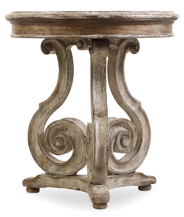 Chatelet Scroll Accent Table - Vicars Furniture (McAlester, OK)