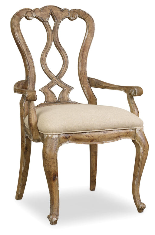 Chatelet Splatback Arm Chair - 2 per carton/price ea - 5300-75400 - Vicars Furniture (McAlester, OK)