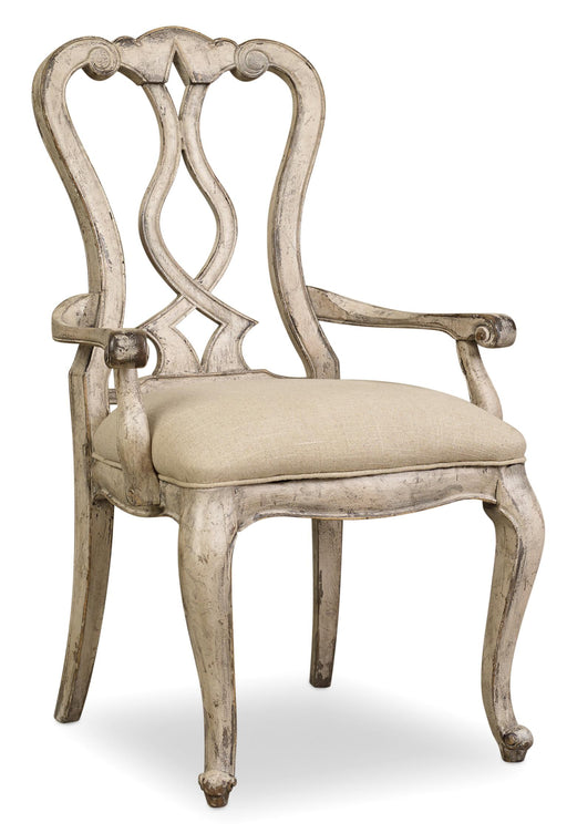 Chatelet Splatback Arm Chair - 2 per carton/price ea - 5350-75400 - Vicars Furniture (McAlester, OK)