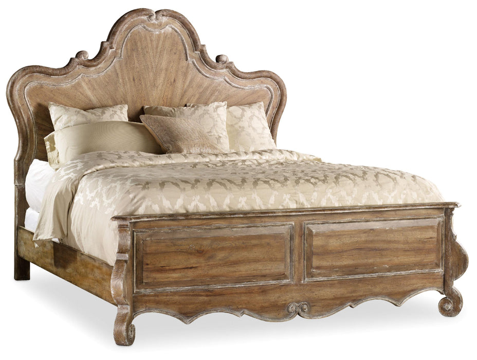 Chatelet California King Wood Panel Bed - Vicars Furniture (McAlester, OK)