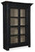 Ciao Bella Display Cabinet- Black - Vicars Furniture (McAlester, OK)
