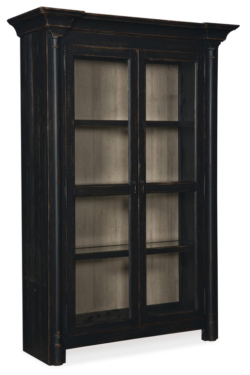 Ciao Bella Display Cabinet- Black - Vicars Furniture (McAlester, OK)