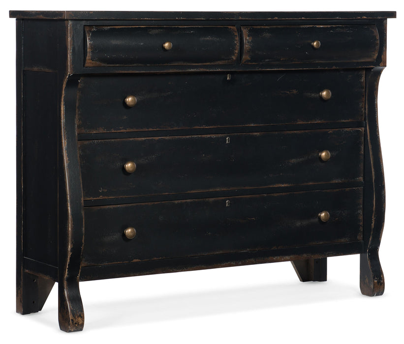 Ciao Bella Five-Drawer Bureau - Vicars Furniture (McAlester, OK)