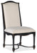 Ciao Bella Upholstered Back Side Chair - 2 per carton/price ea - 5805-75310-99 - Vicars Furniture (McAlester, OK)
