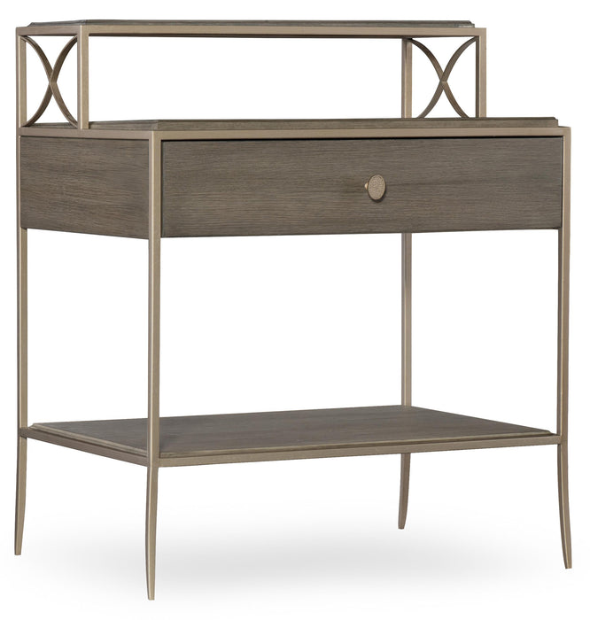 Elixir Leg Nightstand - Vicars Furniture (McAlester, OK)