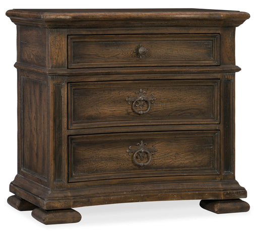 Elmendorf Three-Drawer Nightstand - Vicars Furniture (McAlester, OK)