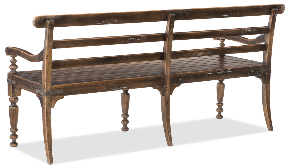 Hill Country Helotes Dining Bench - Vicars Furniture (McAlester, OK)