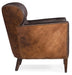Kato Leather Club Chair w/ Dark HOH - Vicars Furniture (McAlester, OK)