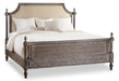 King Fabric Upholstered Poster Bed - Vicars Furniture (McAlester, OK)