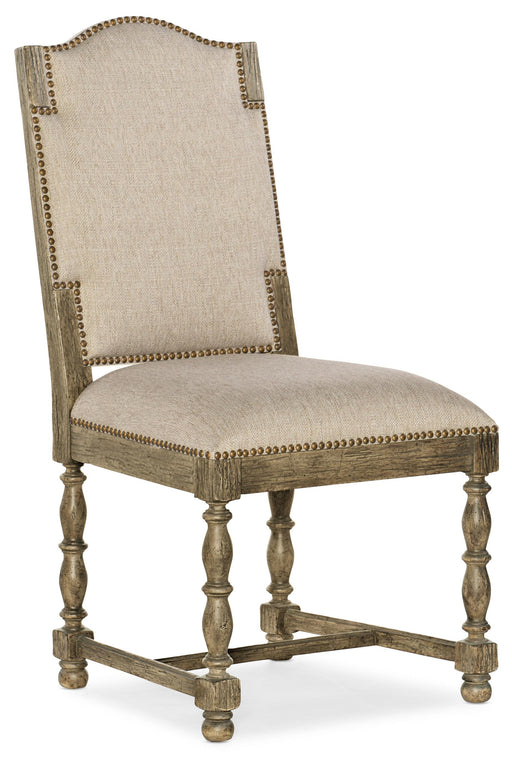 La Grange Kruschel Square Back Side Chair - 2 per carton/price ea - Vicars Furniture (McAlester, OK)