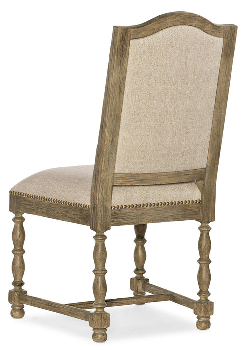 La Grange Kruschel Square Back Side Chair - 2 per carton/price ea - Vicars Furniture (McAlester, OK)