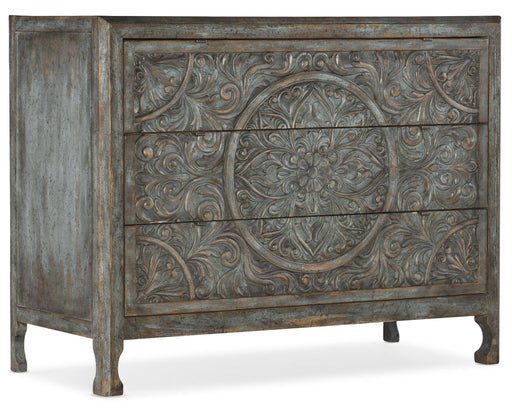 La Grange Lockhart Three-Drawer Accent Chest - 6960-50007-45 - Vicars Furniture (McAlester, OK)