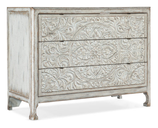 La Grange Lockhart Three-Drawer Accent Chest - 6960-50007-02 - Vicars Furniture (McAlester, OK)