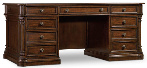 Leesburg Executive Desk - Vicars Furniture (McAlester, OK)