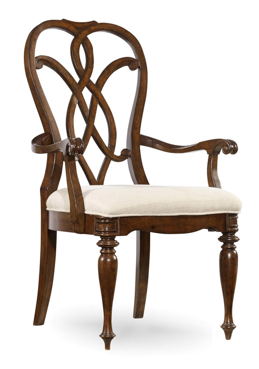 Leesburg Splatback Arm Chair - 2 per carton/price ea - Vicars Furniture (McAlester, OK)