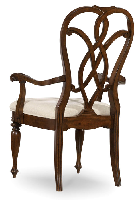 Leesburg Splatback Arm Chair - 2 per carton/price ea - Vicars Furniture (McAlester, OK)
